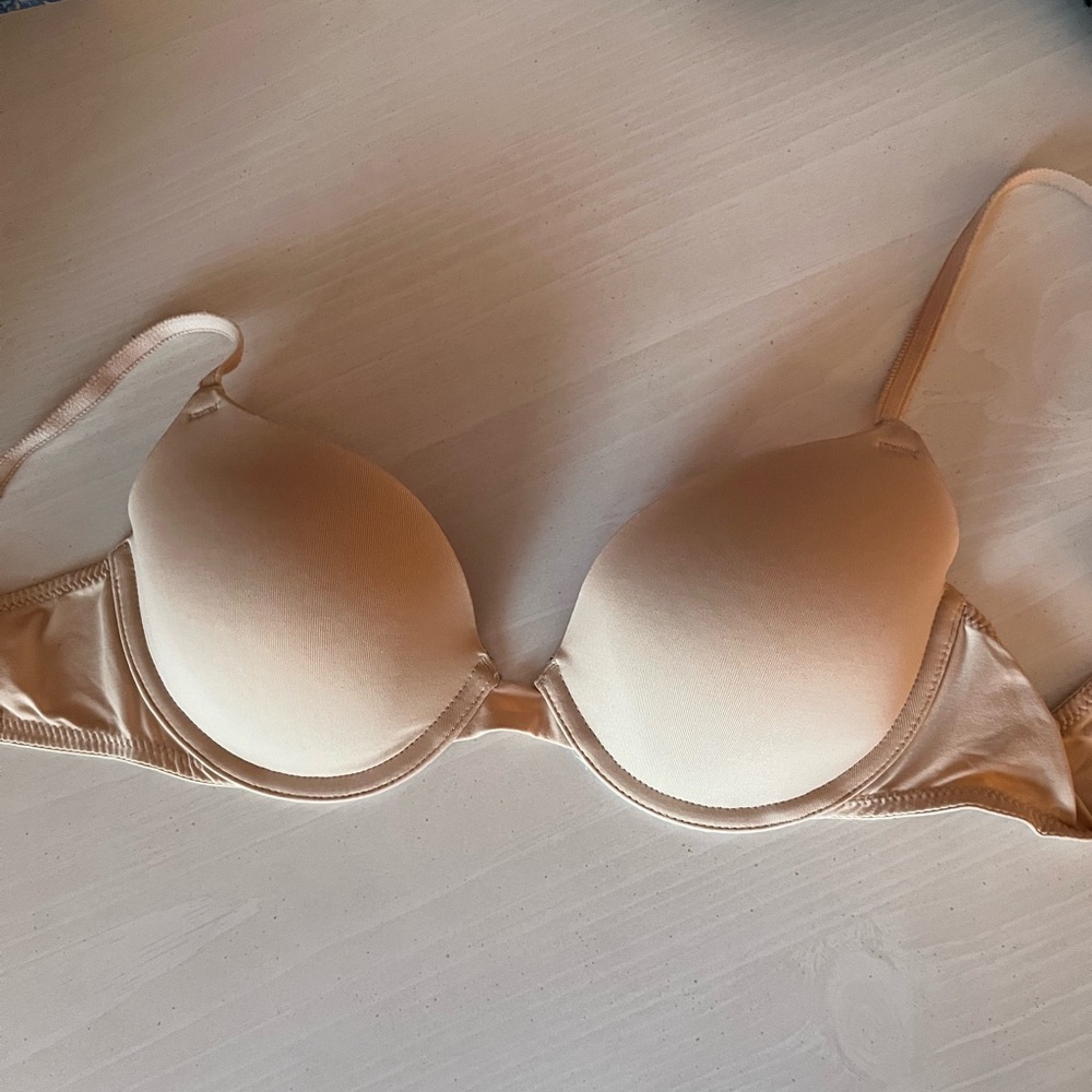 Victoria’s Secret Pink - Wear Everywhere Demi Bra - Beige - 34B